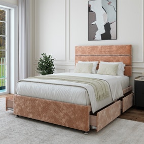Luxury Chenille Universal Divan Base